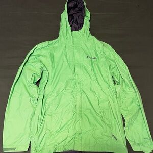 Columbia Lime Green Outdoor Jacket